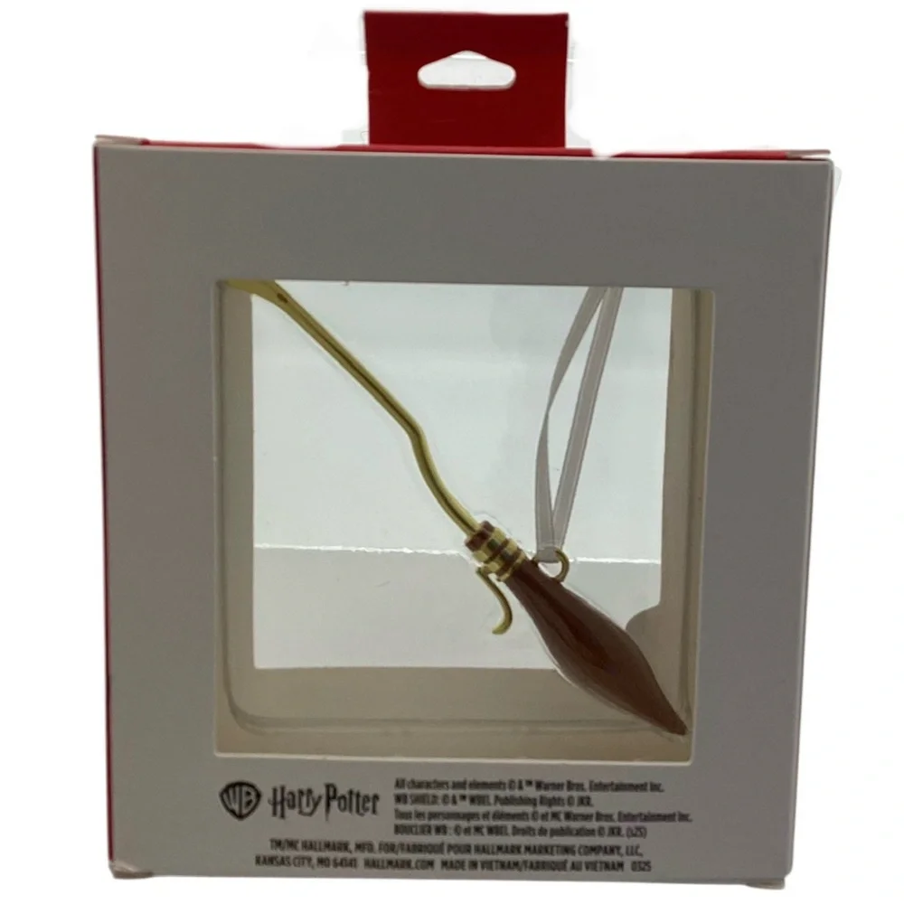 Hallmark Harry Potter “Nimbus 2000” Metal Christmas Ornament (NWT)